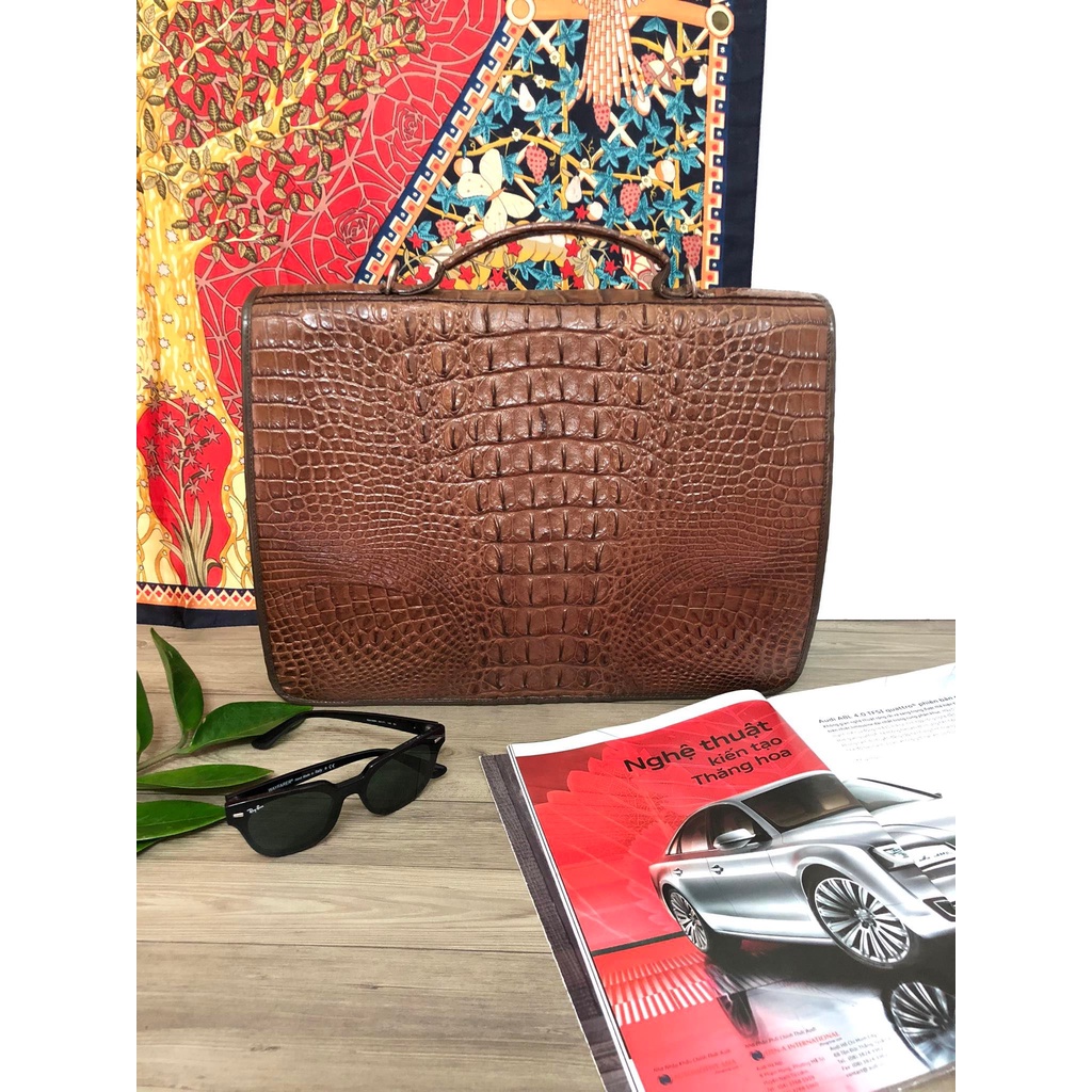 Thanh lý cặp công sở nam của Nhật da cá sấu thật | BigBuy360 - bigbuy360.vn