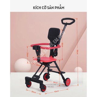 Xe đẩy du lịch cho bé Kinlee S888