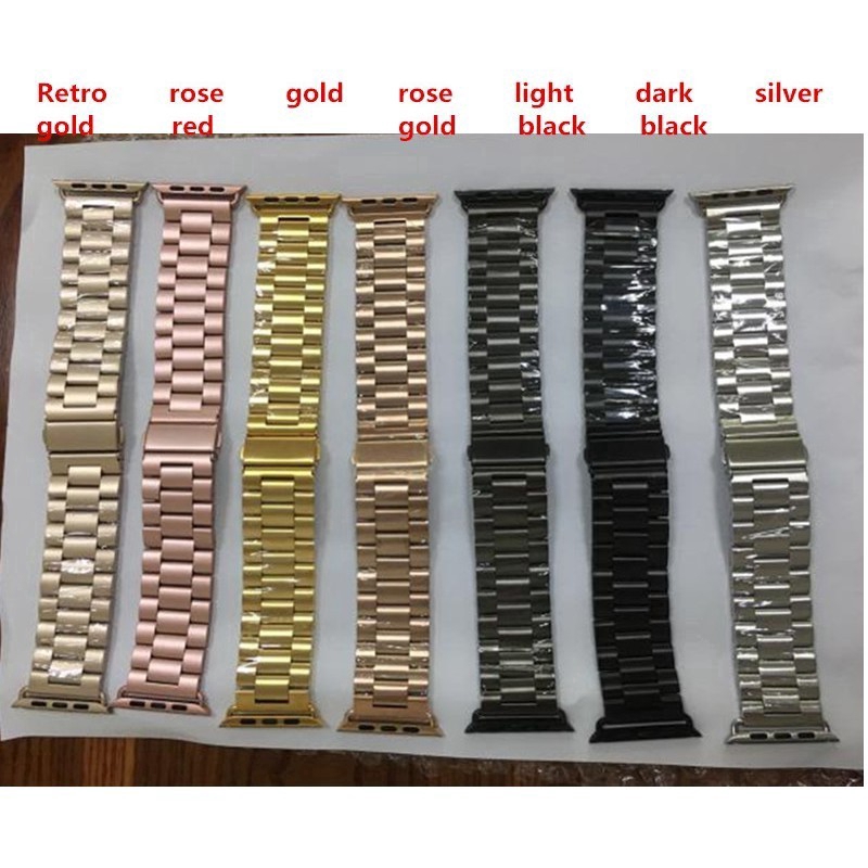 【Apple Watch Strap】Dây đeo đồng hồ bằng thép không gỉ cho Apple Watch 6/se/5/4/3/2/1 (38mm/40mm/42mm/44mm)