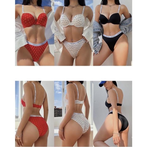 Bộ Đồ Lót Softie Su C.K Nâng Ngực Thời Trang Cao Cấp 1988