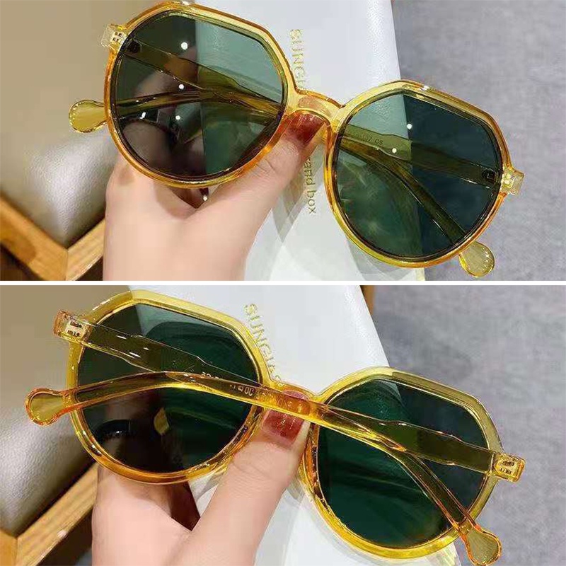 Kính Mát Gọng Tròn Màu Sắc Ngọt Ngào Thời Trang Dễ Phối Đồ