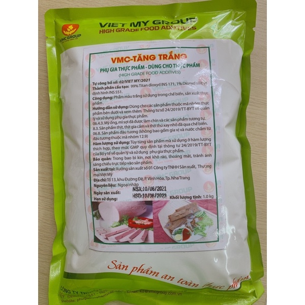 VMC tăng trắng - PHỤ GIA TẨY TRẮNG CAO CẤP CHO BÚN PHỞ