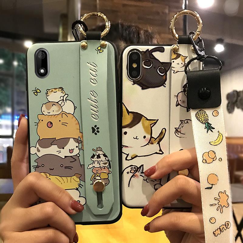 Ốp lưng điện thoại bằng TPU Silicone hoạt hình dễ thương dành cho Wiko Jerry4/Y70
