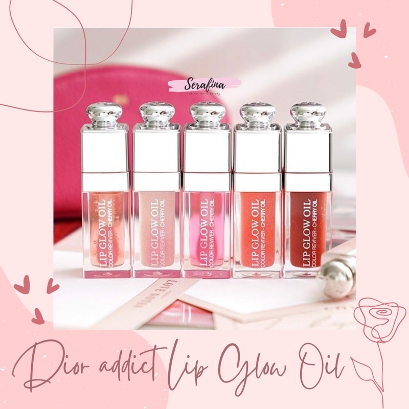 001 -004 -012 -015  -SON DƯỠNG DIOR LIP GLOW OIL 6ml