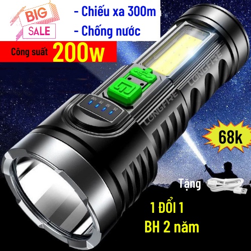 Đèn Pin Siêu Sáng Mini, Đèn Pin Cầm Tay Cao Cấp Công Suất Lớn, Tiết Kiệm Điện Năng Moda.H | BigBuy360 - bigbuy360.vn