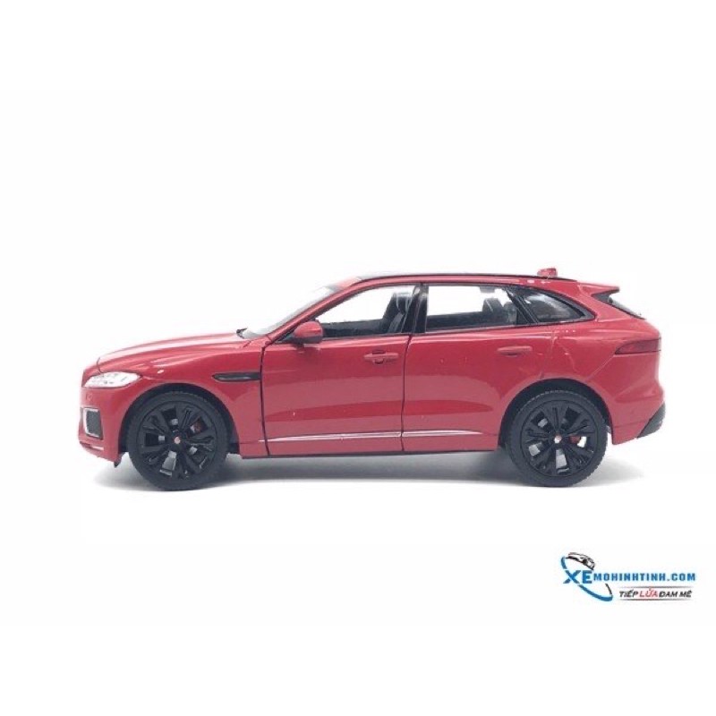 Xe Mô Hình Jaguar F-Pace WELLY 1:24 (Đỏ)