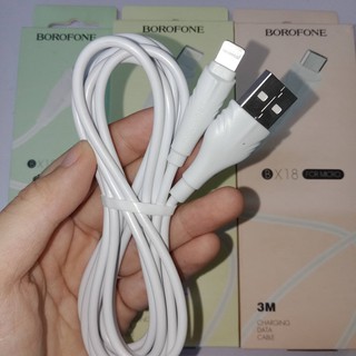 CÁP SẠC LIGHTNING BOROFONE BX18