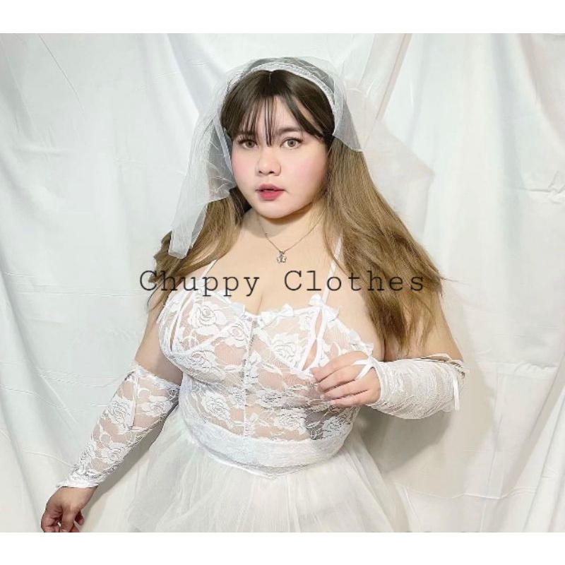 COSPLAY cô dâu FULL PHỤ KIỆN  màu đen, trắng Bigsize từ 45-80kg | BigBuy360 - bigbuy360.vn