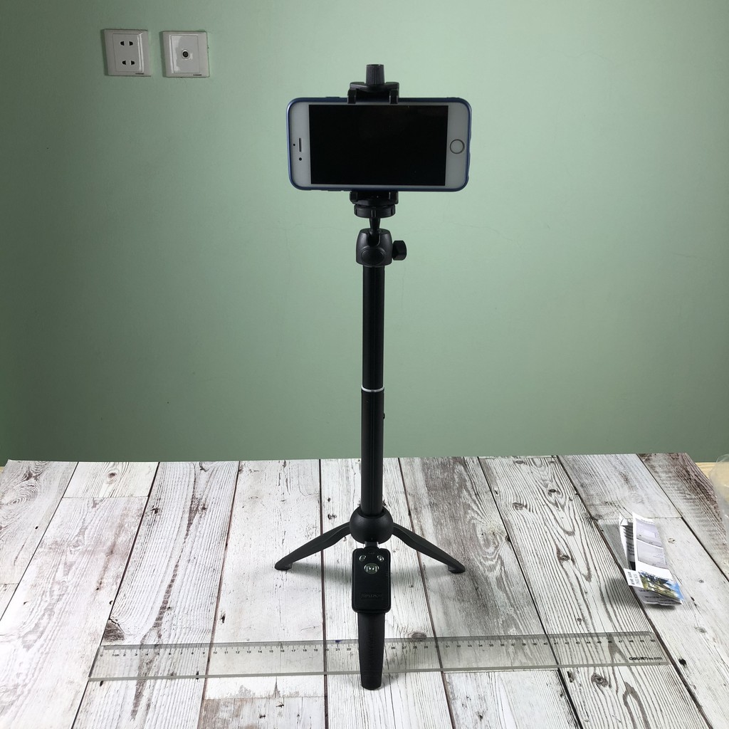 ♣Gậy tự sướng kiêm tripod 3 chân cao cấp Yunteng YT-9928 kèm remote thá | BigBuy360 - bigbuy360.vn