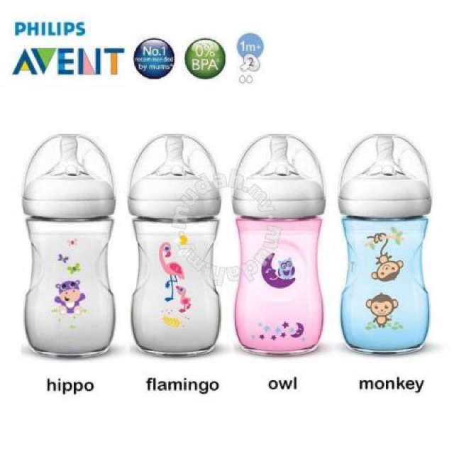 Bình sữa Avent natural  125ml, 260ml, 330ml