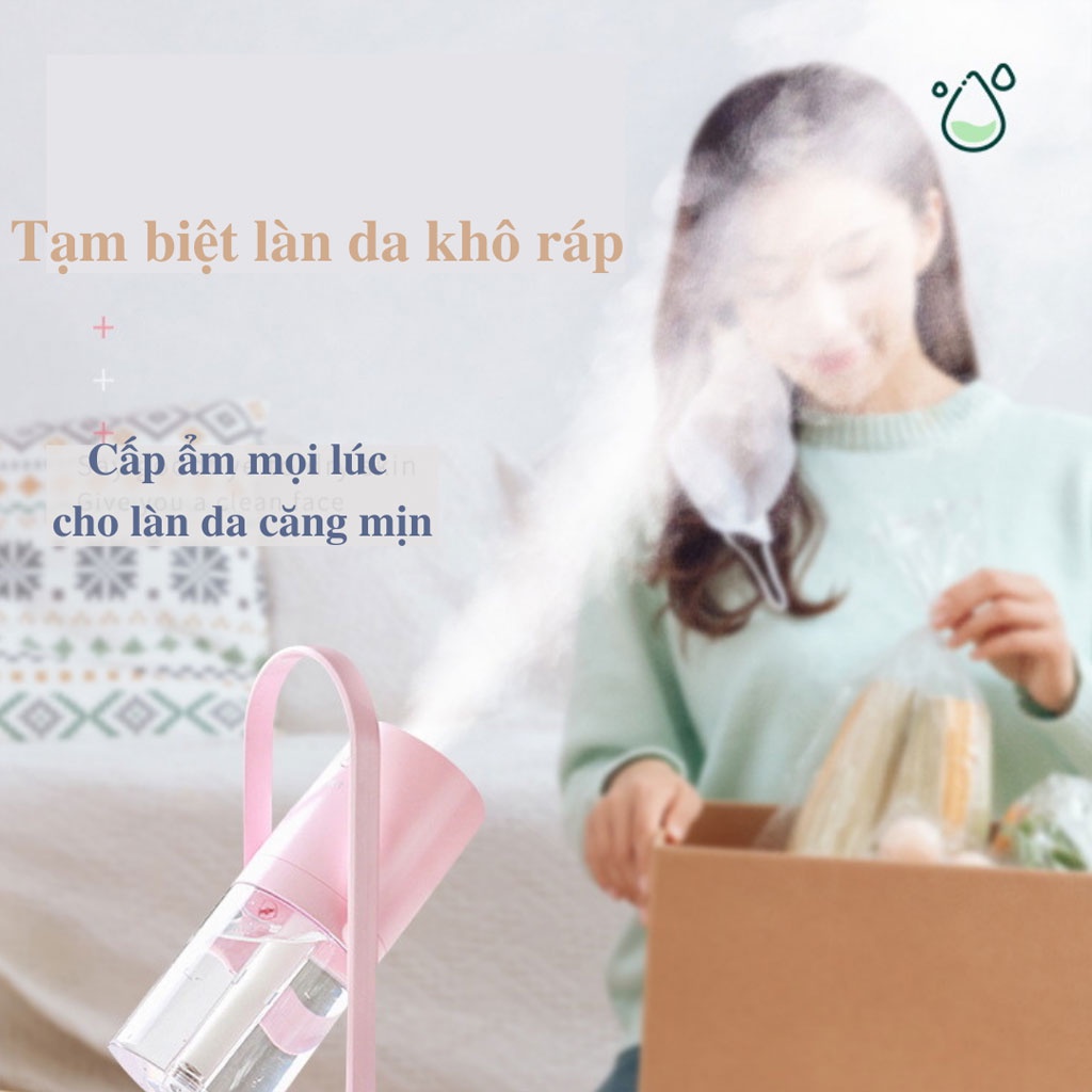 Máy phun sương tạo độ ẩm không khí di động Humidifier mini sản phẩm đến từ phẩm công nghệ Đức mọi nhà yên tâm