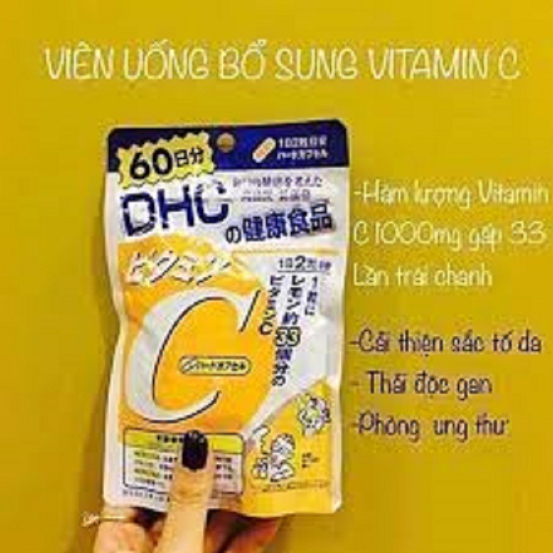 Viên uống vitamin C DHC