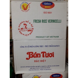 1 thùng bún tươi safaco 15 gói x 300gr