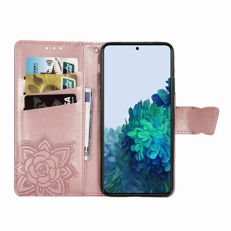 Bao Da Họa Tiết Bươm Bướm Có Ngăn Đựng Thẻ Cho Samsung Galaxy S 21 S21 S21 + Plus Ultra S21Plus S21Ultra | BigBuy360 - bigbuy360.vn
