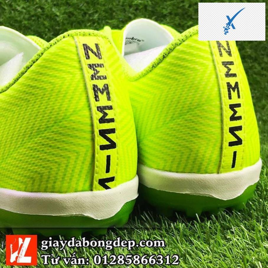 ️🏀 Giày đá bóng giày đá banh NEMEZIZ MESSl xanh chuối dạ quang, đã khâu mũi, siêu nhẹ và bền VIP ️🏀