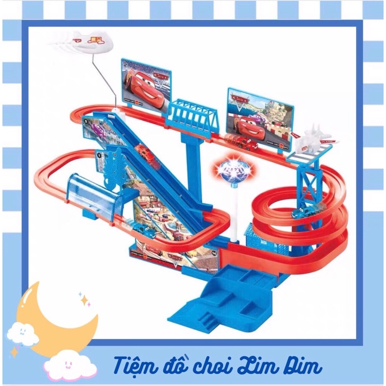 Bộ đồ chơi đường đua siêu tốc Lightning Mcqueen cho bé