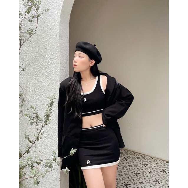 Set áo chân váy Knit Regods ( SET CROPTOP KNIT ) | BigBuy360 - bigbuy360.vn