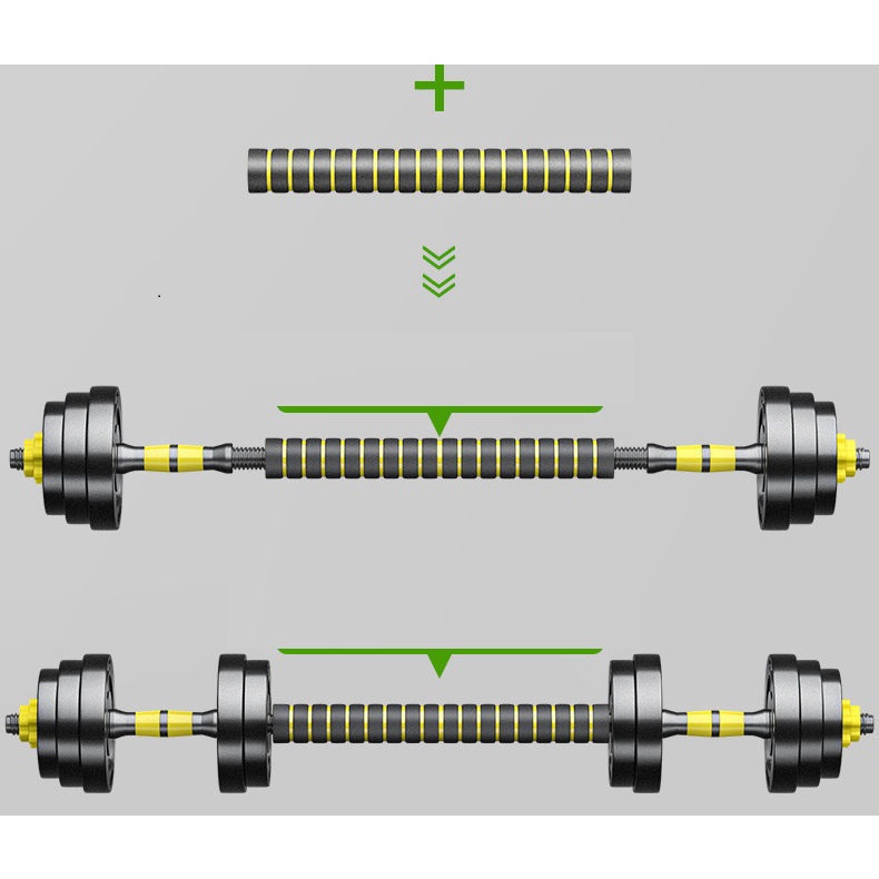 BỘ TẠ TAY ĐA NĂNG KẾT HỢP TẠ ĐẨY 30KG