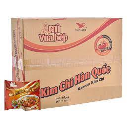 Thùng 30 gói mì vua bếp kim chi hàn quốc unif 85gr - ảnh sản phẩm 1