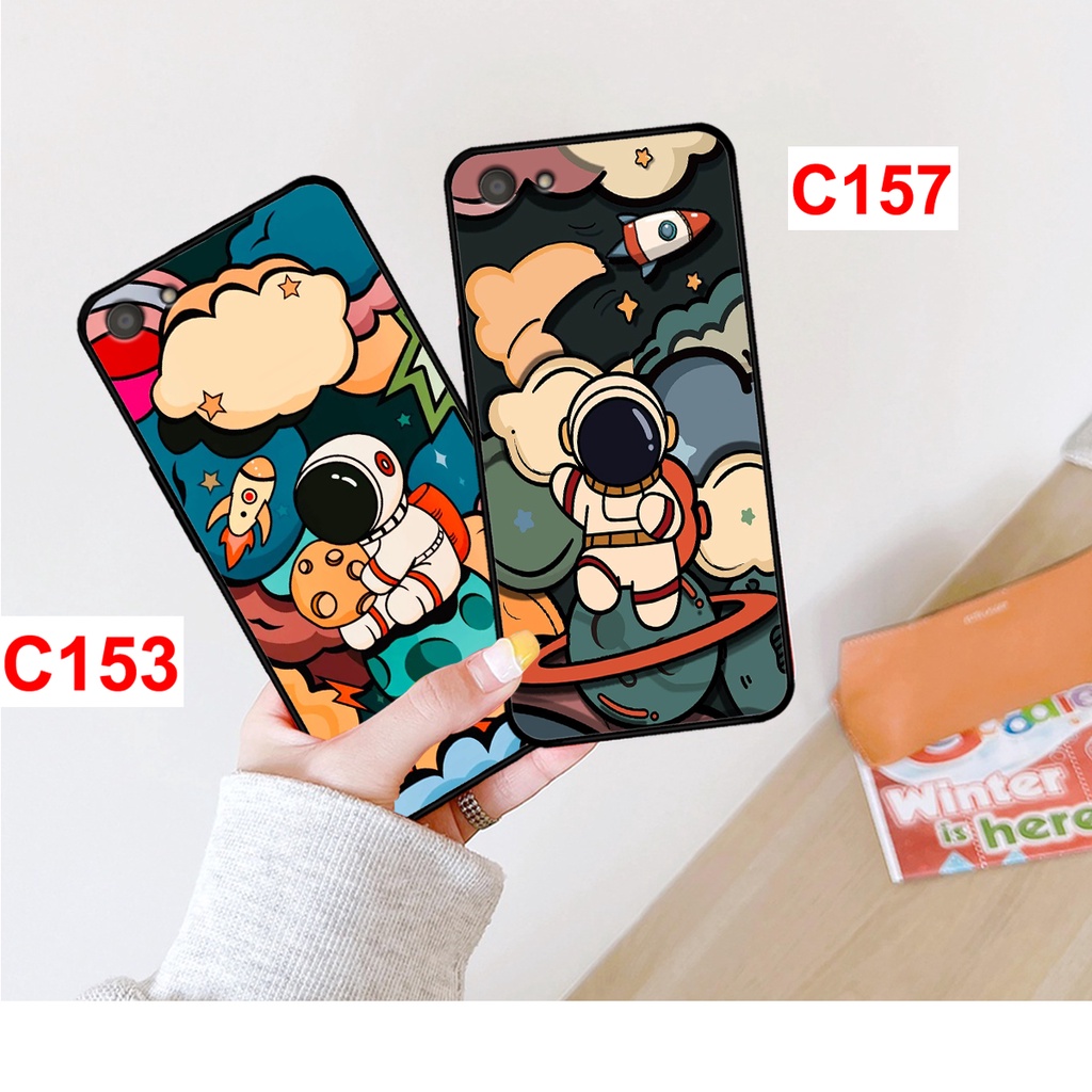 Ốp lưng Oppo A71 - A83  in hình phi hành gia vũ trụ ngân hà. Ốp lưng oppo rẻ bền đẹp.