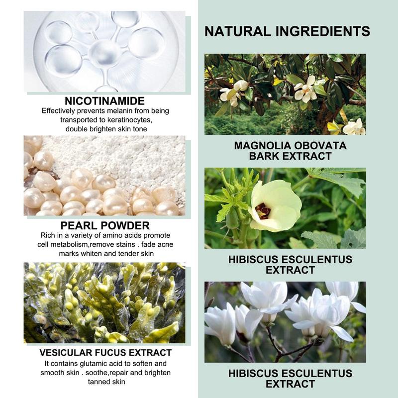 Serum Ngọc Trai Làm Trắng Da Loại Bỏ Nám Tàn Nhang Đốm Đen Làm Sáng Da