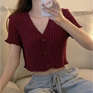 ÁO THUN GÂN TAY CUỐN BIÊN