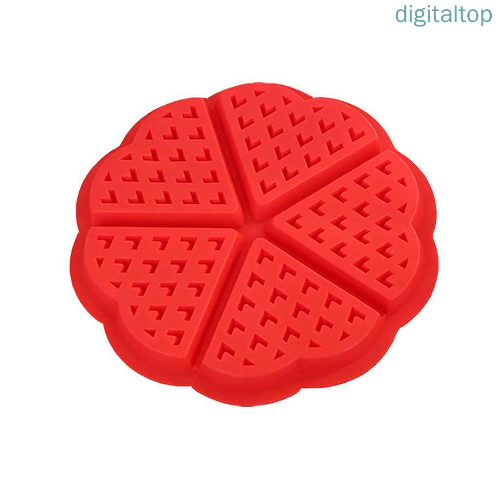 Khuôn Silicon Làm Bánh Waffle / Sô Cô La / Bánh Quế Kháng Nhiệt Diy