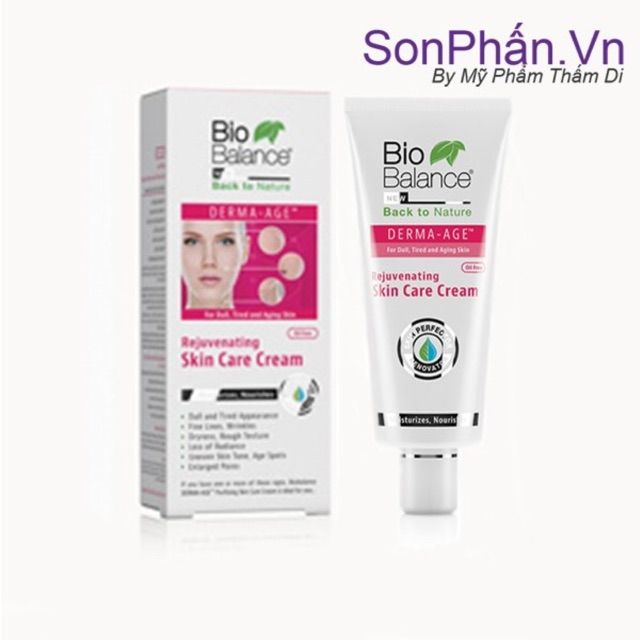[Chính hãng Dược Mỹ phẩm] Kem dưỡng Biobalance Derma-Age- Rejunevating Skin Care Cream dành cho da lão hóa