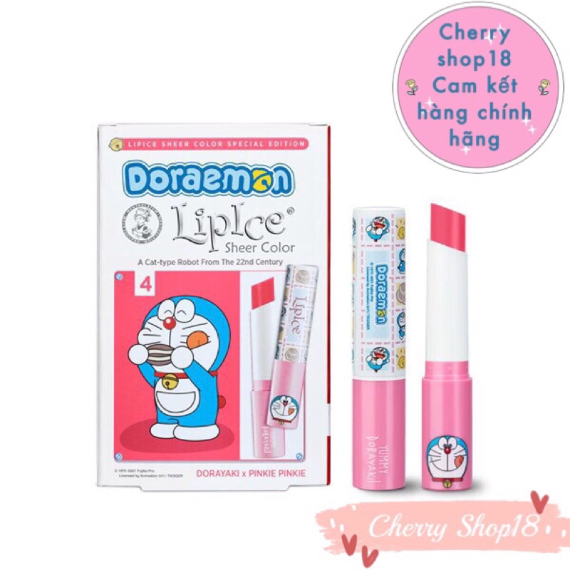Son dưỡng có màu Doraemon x LipIce Sheer Color 2.4g