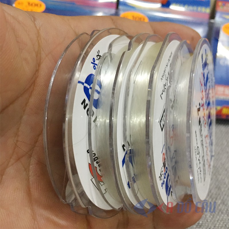 Dây thẻo câu đài fluorocarbon Turbo 50 mét