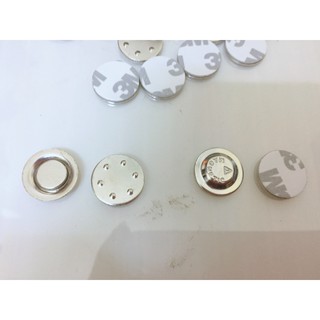 nam châm thẻ tên , nam châm 1 mắt d17mm, set 5 cái