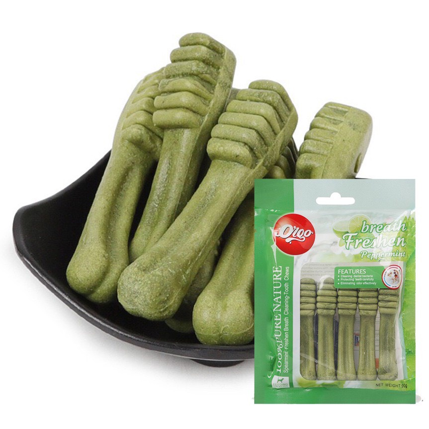 Xương gặm Orgo giúp bổ sung dinh dưỡng và sạch răng miệng cho chó