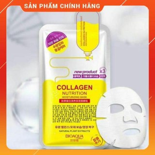 [RẺ VÔ ĐỊCH] Mặt Nạ Collagen Bioaqua Trẻ Hóa Trắng Da, Mờ Sạm Nám, Giảm Nếp Nhăn Xịn Xò