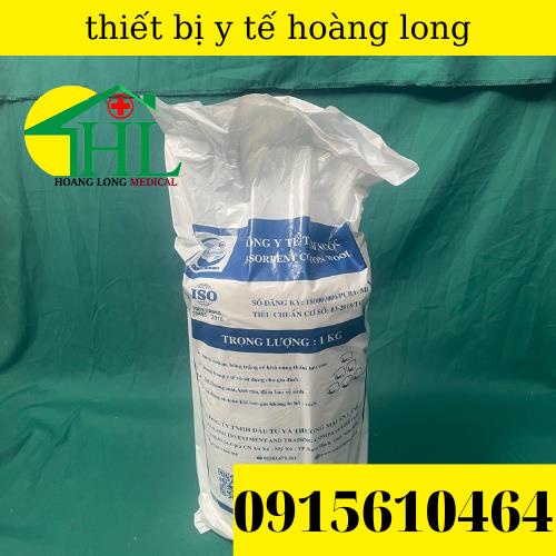 Bông Cuộn Thấm Nước Y Tế An Lành - Bông Cân 01Kg