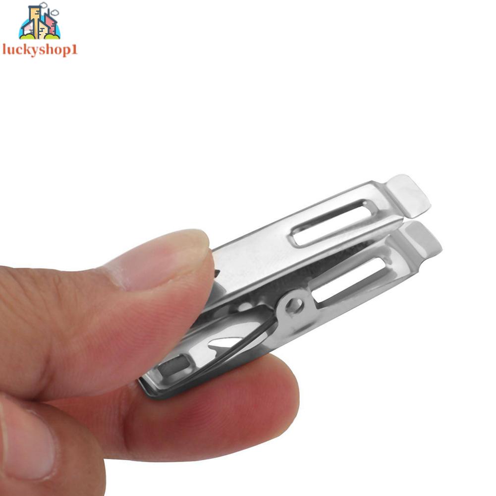 Set 40 Kẹp Vải Co Giãn Bằng Thép Không Gỉ Chất Lượng Cao