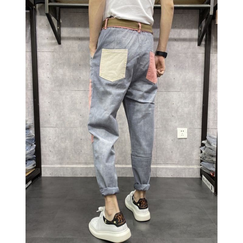 Quần Jean Dài Dáng Rộng Thời Trang Mùa Hè Thu Đông Trẻ Trung Dành Cho Nam
