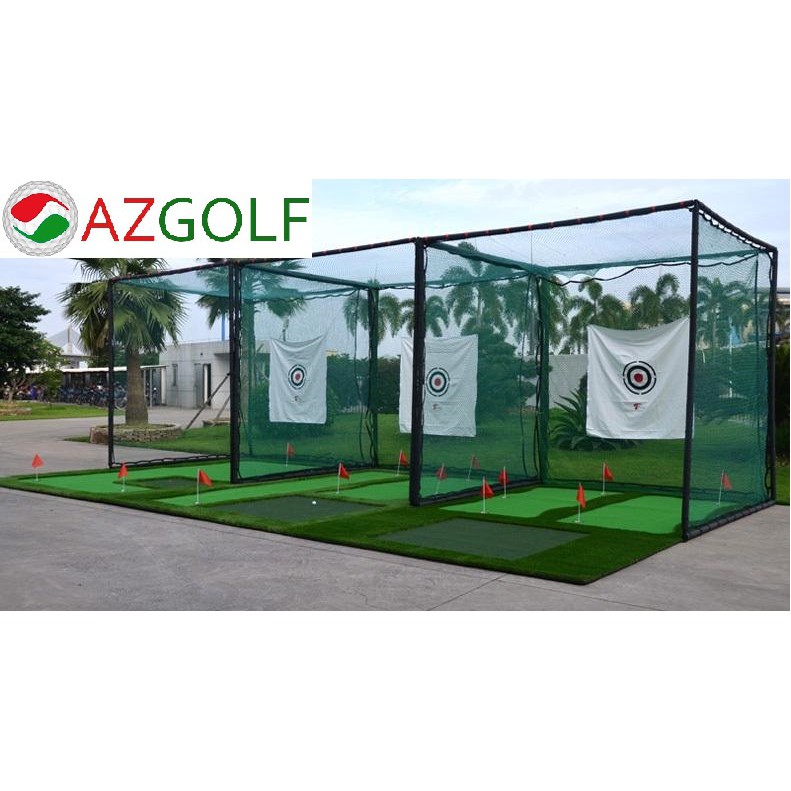 BỘ KHUNG LỒNG VÀ LƯỚI TẬP GOLF PGM CHÍNH HÃNG KÍCH THƯỚC 3M X 3M X 3M