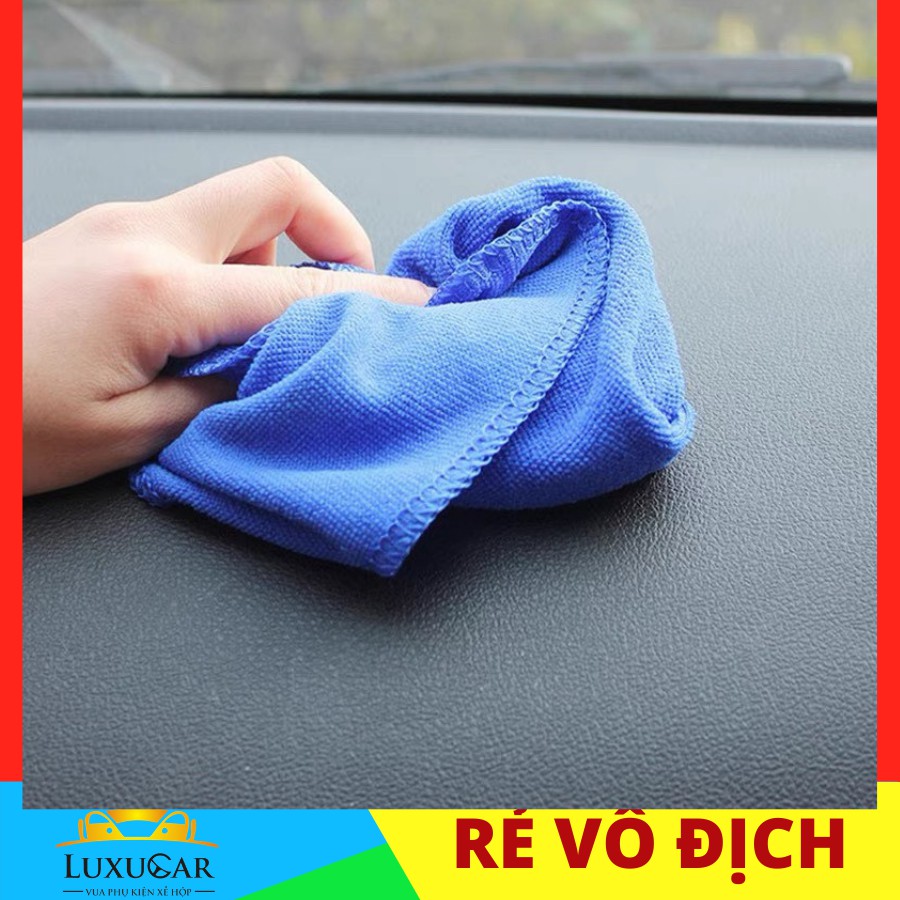 Khăn Lau Xe Chuyên Dụng Mềm Mịn Thấm Hút Nước Dành Cho Xe Hơi, Oto,Xe Máy-Loại Mỏng