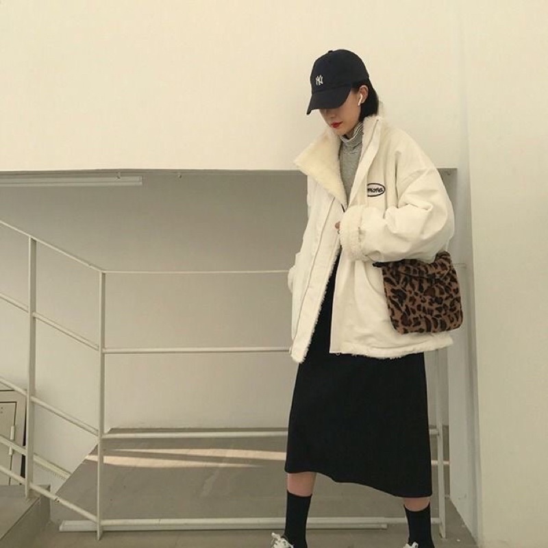 ORDER Áo khoác mặc 2 mặt bông phao