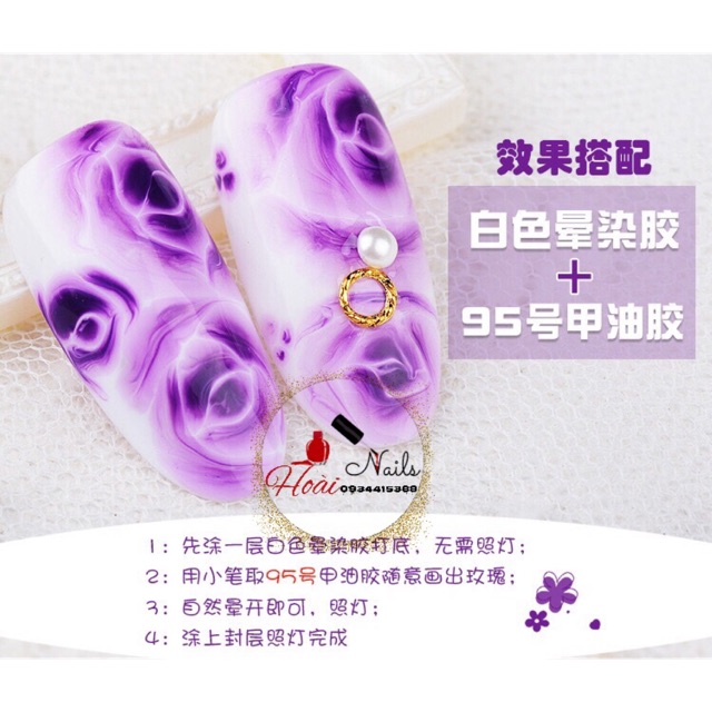 Sơn loang - Phụ kiện Nail