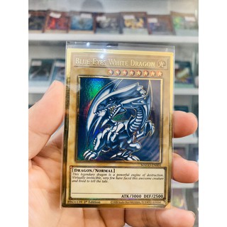 Thẻ Bài Lẻ YugiOh! Mã MAGO-EN001 - Blue-Eyes White Dragon - Premium Gold Rare - 1st Edition