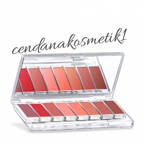 (Hàng Mới Về) Bảng Son Môi Wardah Màu Sắc Tươi Tắn Giữ Màu Tốt Bền Lâu Phai