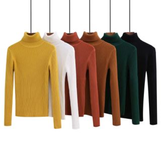 Áo len cao cổ nữ Quảng Châu
