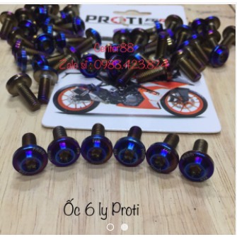 ỐC 6 LY TITAN PROTY GẮN DÀN ÁO HONDA