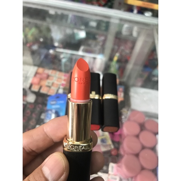 Son L'Oreal lì màu cam lợt 205