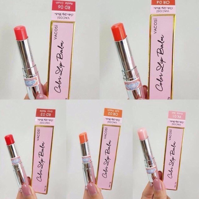 Vacosi - Son dưỡng môi có màu Color Lip Balm VS06