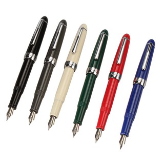 MỚI Kim Cương 992 Xoắn ốc Văn phòng trong suốt Fine Nib Fountain Pen