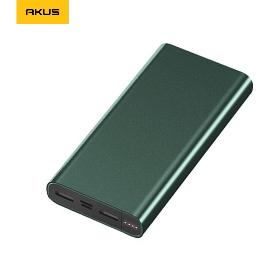 Sạc dự phòng 10000 mah Akus V10 VIVU 2 cổng sạc - Hàng chính hãng - Bảo hành 12 tháng - akus