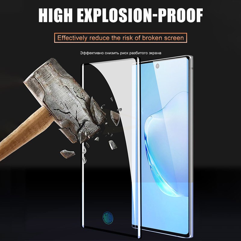 Kính Cường Lực 3D Bảo Vệ Toàn Màn Hình Cho Samsung Galaxy S21 S20 S22 Ultra S10 S9 S8 Plus Note 20 Ultra 10 Plus 5G 9 8