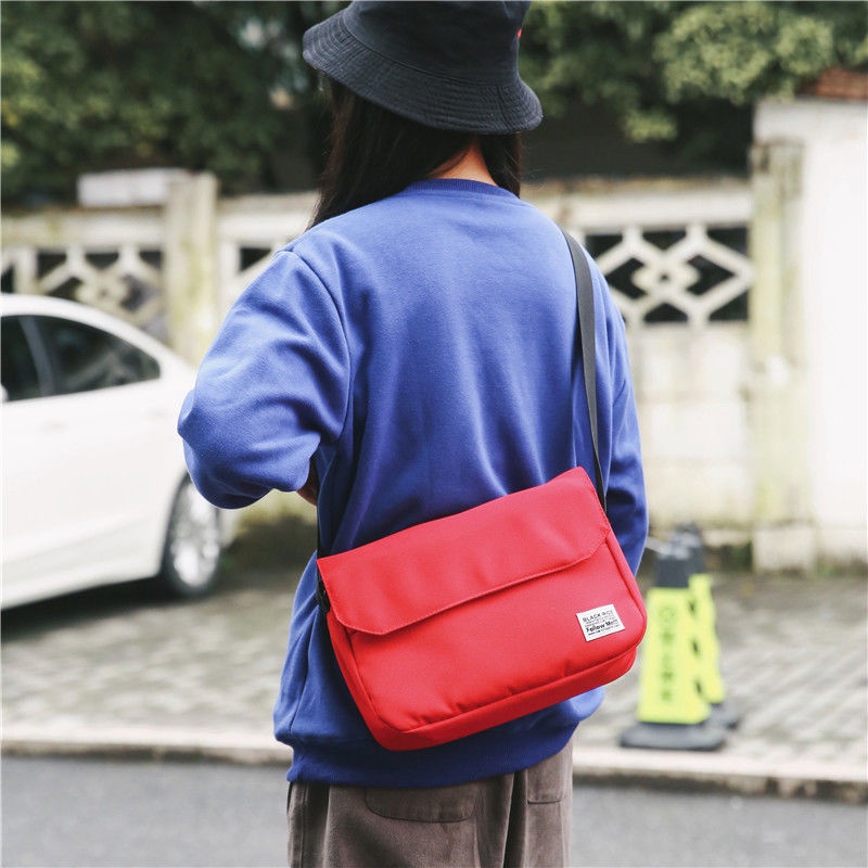 ▧✇ Túi đeo vai vải Canvas thiết kế đơn giản phong cách Retro | BigBuy360 - bigbuy360.vn